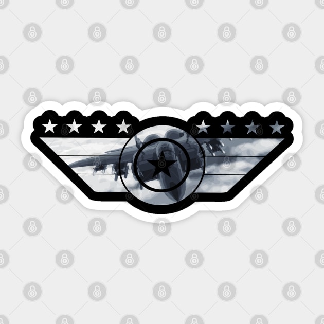 Fighter jet Sticker by IamValkyrie